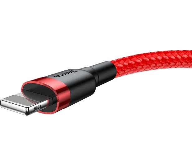 BASEUS USB-Lightning Cafule 1m czerwony CALKLF-B09 - 1094246 - zdjęcie 4